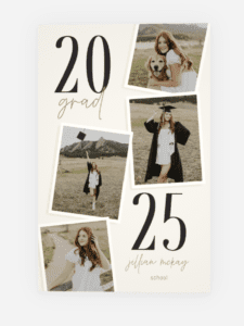  Best Graduation Invitations - elegant typography